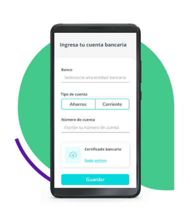 Registro de cuentas bancarias